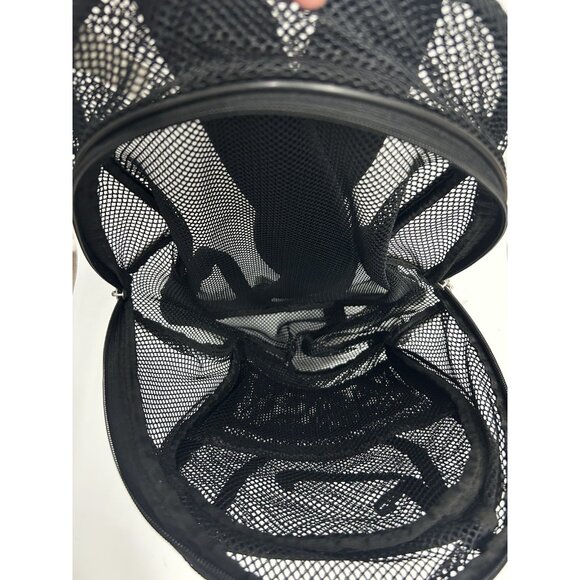 Nike Large Mesh Backpack Black Gym School Training BA2143-054 Y2K Deadstock - Picture 3 of 5